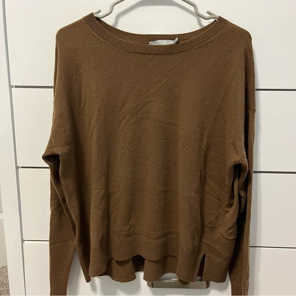Vince Brown 100% Cashmere Sweater - Picture 2 of 10